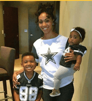 Dez’s girlfriend and his children